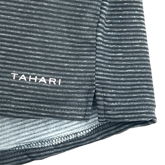 NWOT - Tahari Super Soft Drawstring Pajama Sleep Shorts Charcoal Gray Size Large - Picture 4 of 10